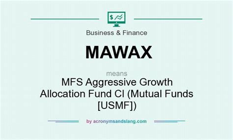 MFS Aggressive Growth Allocation Fund (MAAHX) .
